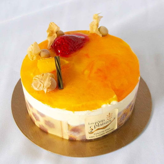 Mousse mangue-fraise