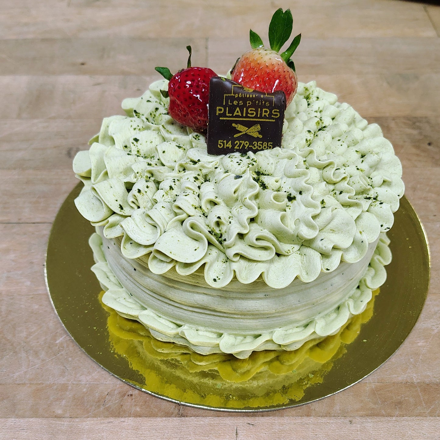 Gâteau Matcha