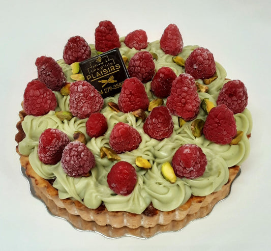 Pistache amande-framboise