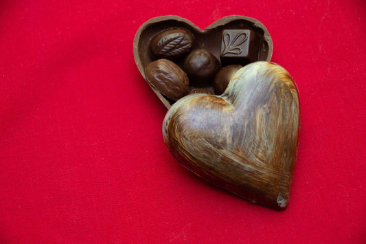 Coeurs en chocolat
